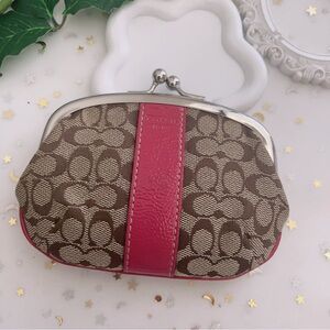 Coach Monogram coin purse/wallet